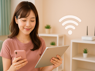 Wi-Fi環境 - 快適なインターネット環境